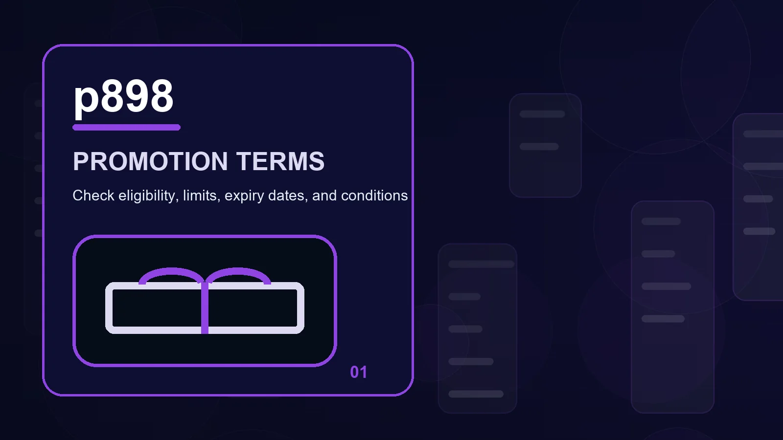 p898 promotions full-width visual guide 1